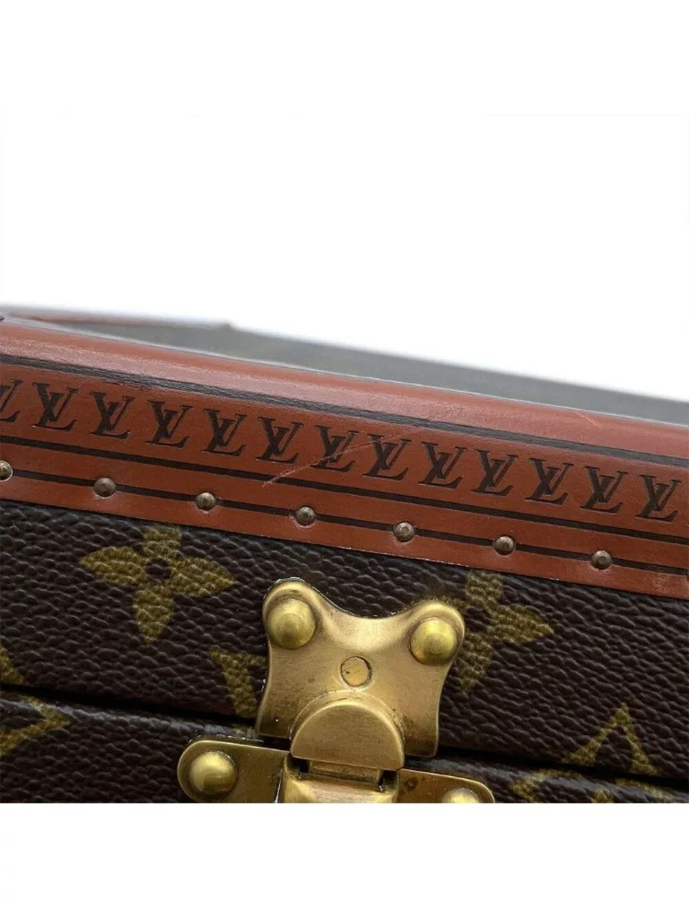Louis Vuitton Trunk Case Monogram Bisten 55 Bag Travel